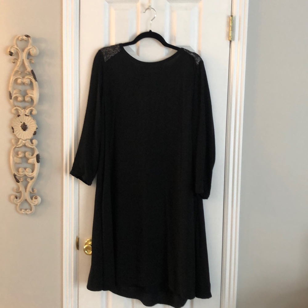 Eileen Fisher silk crepe dress